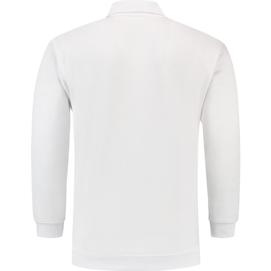 Tricorp Witte polosweater met boord