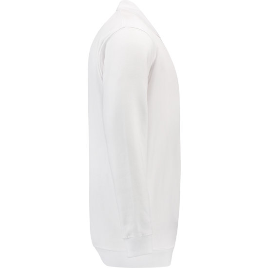 Tricorp Witte polosweater met boord