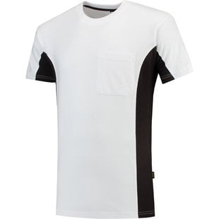 T-shirt Bicolor borstzak