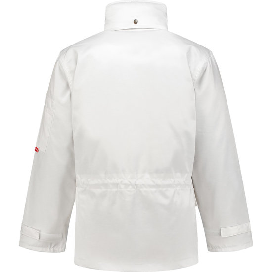 Workman Beaver Parka in het wit