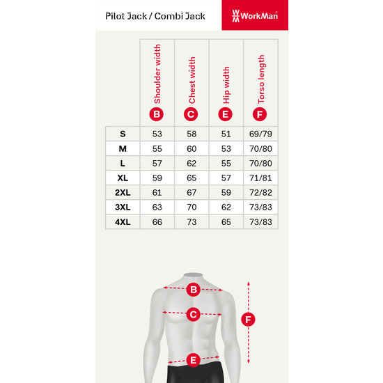 Workman Beaver schilders jas met afritsbare mouwen