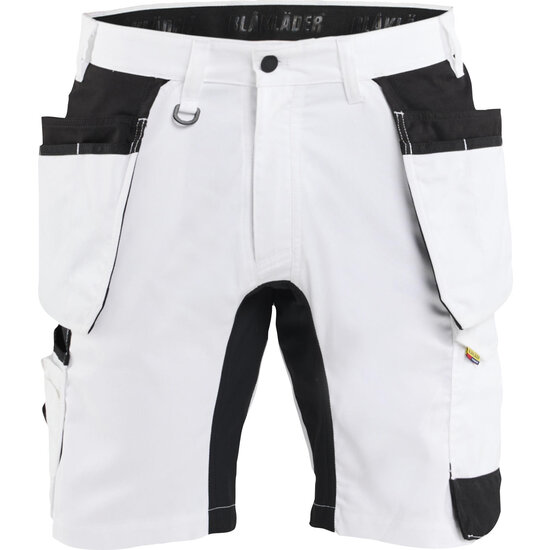 Blaklader 1772 Schildersshort met stretch en gereedschapszakken