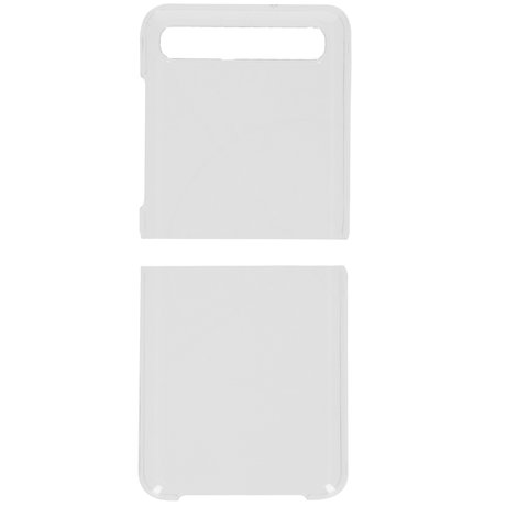 Clear PC Backcover Samsung Galaxy Z Flip - Transparant (D)
