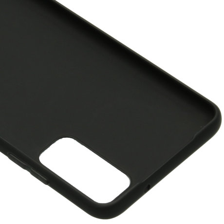 Color Backcover Samsung Galaxy S20 - Zwart (D)