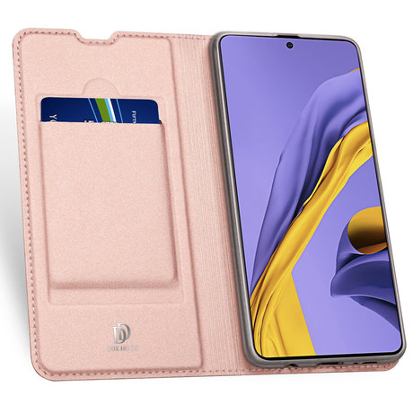 Dux Ducis Slim Softcase Booktype Samsung Galaxy A71 - Rosé Goud (D)