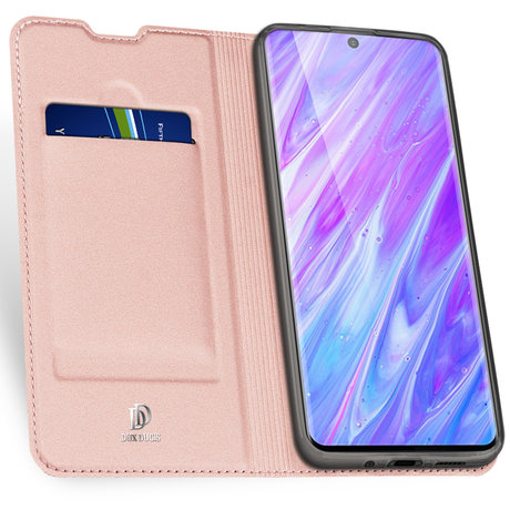 Dux Ducis Slim Softcase Booktype Samsung Galaxy S20 - Rosé Goud (D)