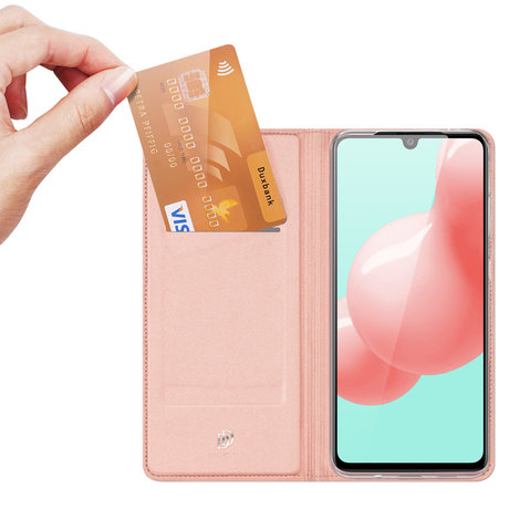 Dux Ducis Slim Softcase Booktype Samsung Galaxy A41 - Rosé Goud (D)