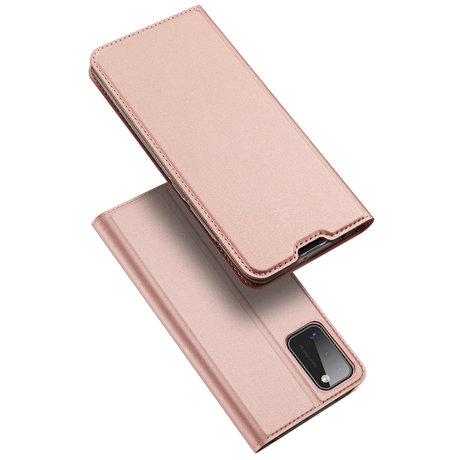 Dux Ducis Slim Softcase Booktype Samsung Galaxy A41 - Rosé Goud (D)
