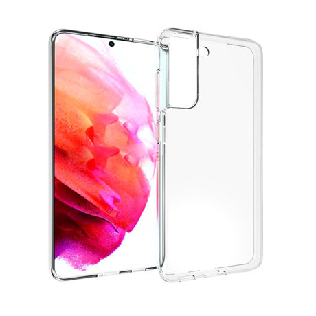 Accezz Clear Backcover Samsung Galaxy S21 FE - Transparant (D)