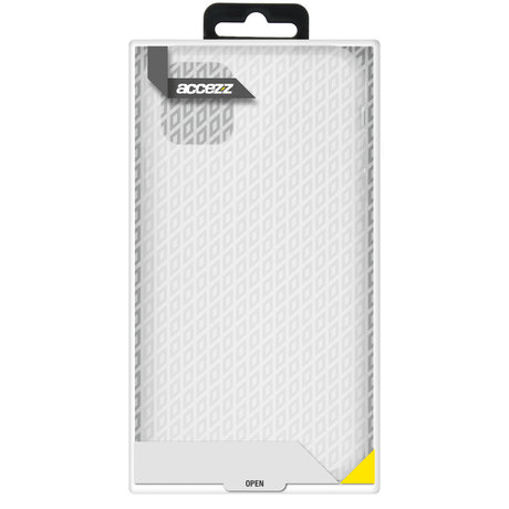 Accezz Clear Backcover Samsung Galaxy S21 FE - Transparant (D)