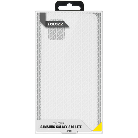 Accezz Clear Backcover Samsung Galaxy S10 Lite - Transparant (D)