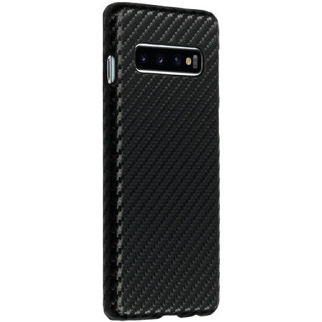 Carbon Hardcase Backcover Samsung Galaxy S10 (D)