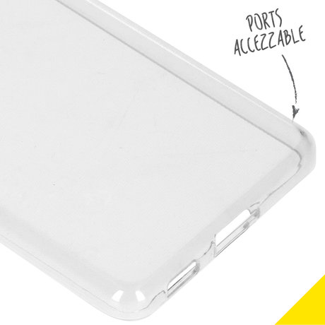Accezz Clear Backcover Samsung Galaxy S21 - Transparant (D)