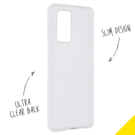 Accezz Clear Backcover Galaxy A52(s) (5G/4G) - Transparant (D)