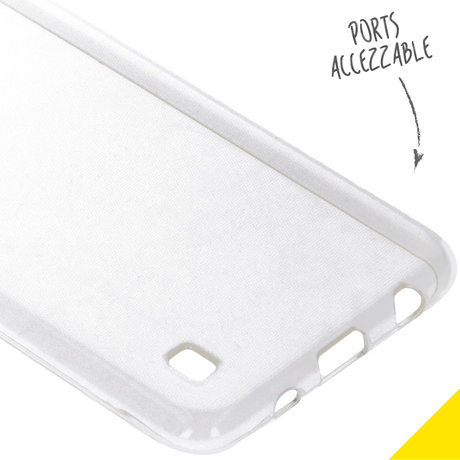 Accezz Clear Backcover Samsung Galaxy A10 - Transparant (D)