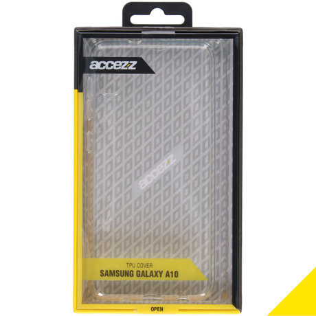 Accezz Clear Backcover Samsung Galaxy A10 - Transparant (D)