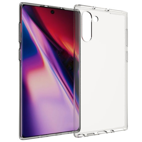 Accezz Clear Backcover Samsung Galaxy Note 10 - Transparant (D)