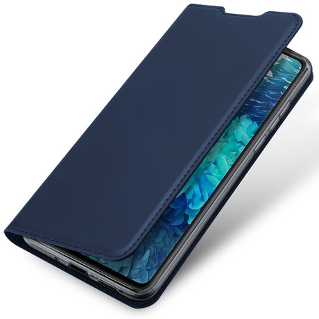 Dux Ducis Slim Softcase Booktype Samsung Galaxy S20 FE - Donkerblauw (D)