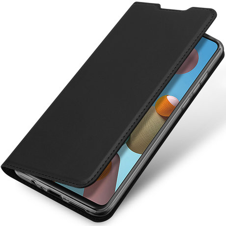 Dux Ducis Slim Softcase Booktype Samsung Galaxy A21s - Zwart (D)
