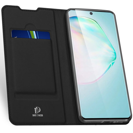 Dux Ducis Slim Softcase Booktype Samsung Galaxy S10 Lite - Zwart (D)