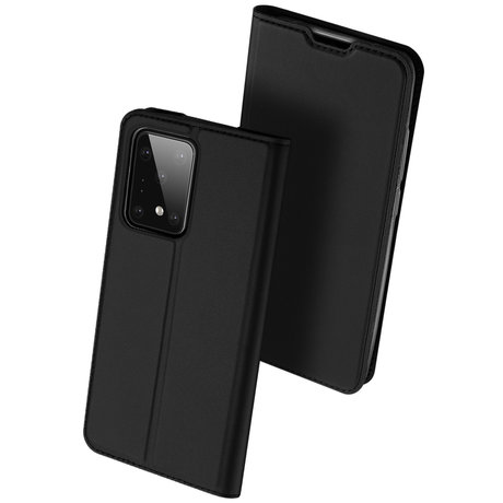 Dux Ducis Slim Softcase Booktype Samsung Galaxy S20 Ultra - Zwart (D)