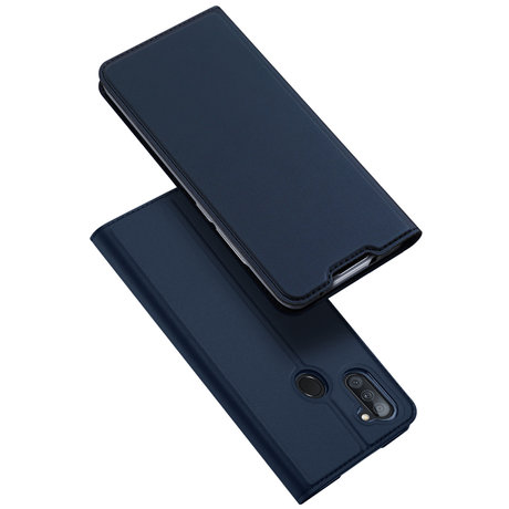 Dux Ducis Slim Softcase Booktype Galaxy M11 / A11 - Donkerblauw (D)