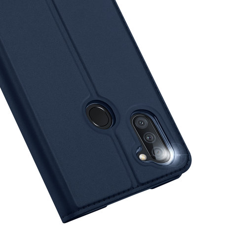 Dux Ducis Slim Softcase Booktype Galaxy M11 / A11 - Donkerblauw (D)
