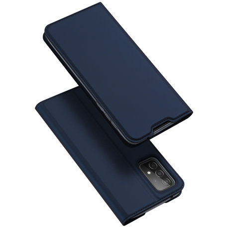 Dux Ducis Slim Softcase Booktype Galaxy A52(s) (5G/4G) - Donkerblauw (D)