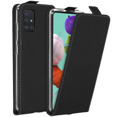 Accezz Flipcase Samsung Galaxy A51 - Zwart (D)