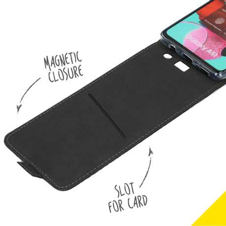 Accezz Flipcase Samsung Galaxy A51 - Zwart (D)