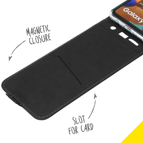 Accezz Flipcase Samsung Galaxy A21s - Rood (D)