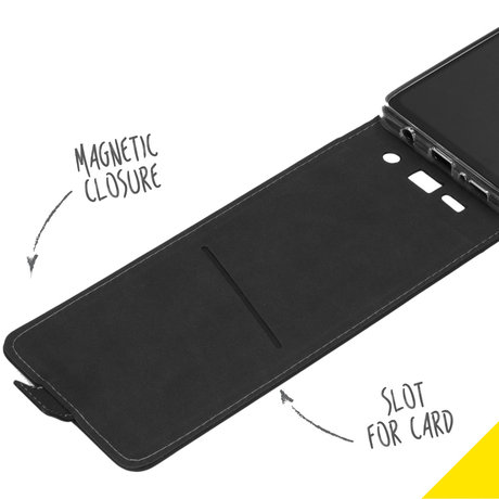 Accezz Flipcase Samsung Galaxy A42 - Zwart (D)