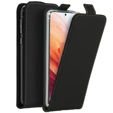 Accezz Flipcase Samsung Galaxy S21 - Zwart (D)