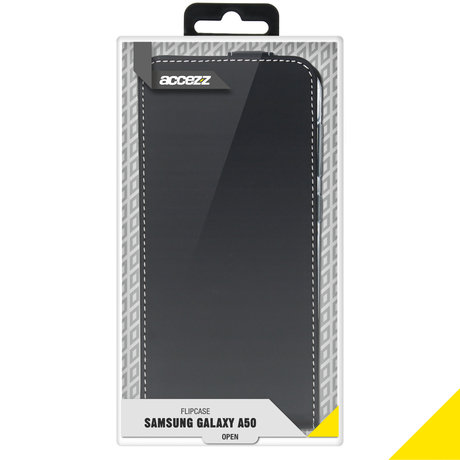Accezz Flipcase Samsung Galaxy A50 / A30s - Zwart (D)