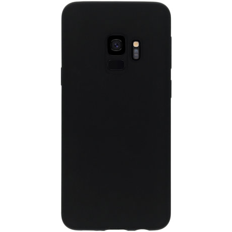 Accezz Liquid Silicone Backcover Samsung Galaxy S9 - Zwart (D)