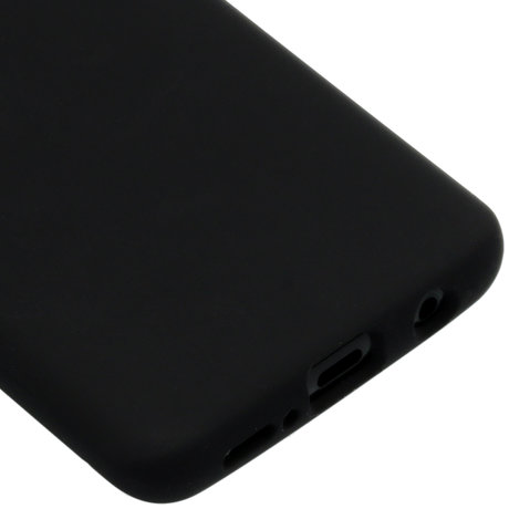 Accezz Liquid Silicone Backcover Samsung Galaxy S9 - Zwart (D)