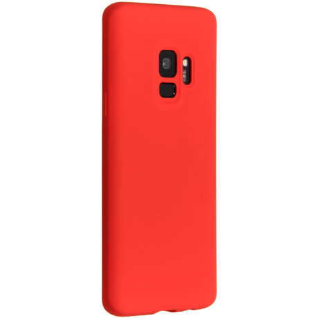 Accezz Liquid Silicone Backcover Samsung Galaxy S9 - Rood (D)