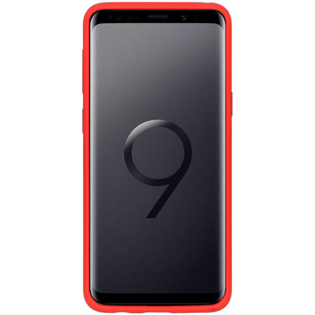 Accezz Liquid Silicone Backcover Samsung Galaxy S9 - Rood (D)