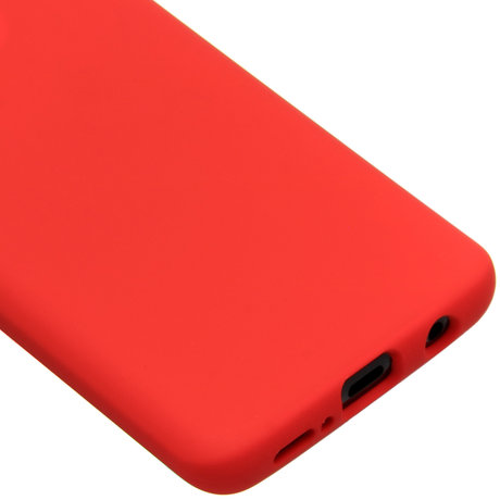 Accezz Liquid Silicone Backcover Samsung Galaxy S9 - Rood (D)