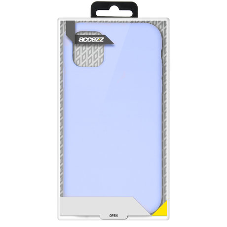 Accezz Liquid Silicone Backcover Galaxy A52(s) (5G/4G) - Paars (D)