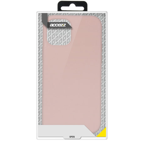 Accezz Liquid Silicone Backcover Samsung Galaxy A72 - Roze (D)