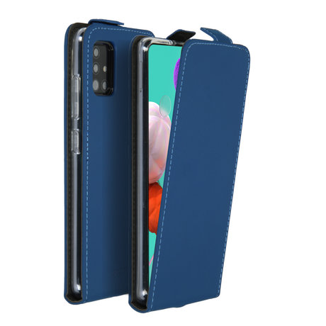 Accezz Flipcase Samsung Galaxy A51 - Blauw (D)