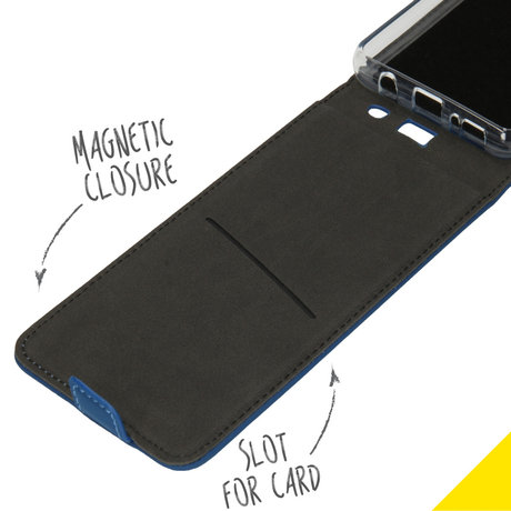 Accezz Flipcase Samsung Galaxy A51 - Blauw (D)
