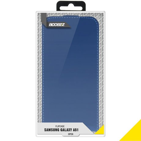 Accezz Flipcase Samsung Galaxy A51 - Blauw (D)