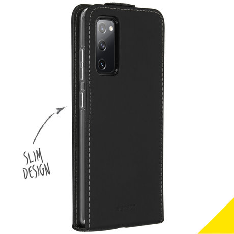 Accezz Flipcase Samsung Galaxy S20 FE - Zwart (D)