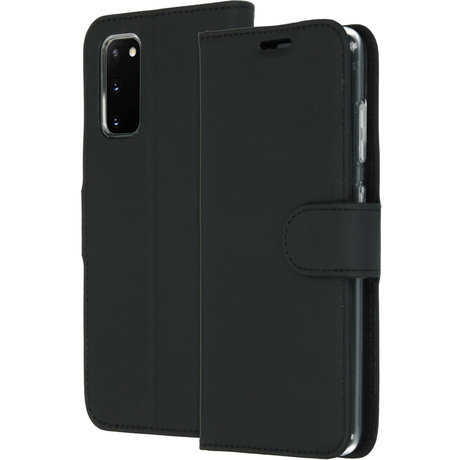Accezz Wallet Softcase Booktype Samsung Galaxy S20 - Zwart (D)