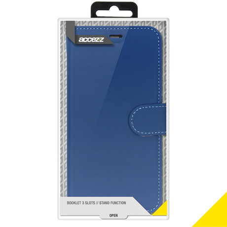 Accezz Wallet Softcase Booktype Samsung Galaxy A51 - Donkerblauw (D)