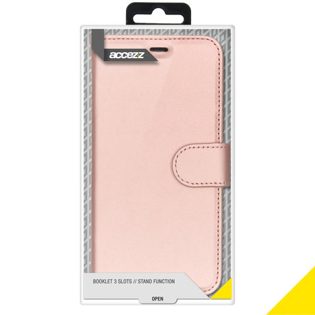Accezz Wallet Softcase Booktype Samsung Galaxy A71 - Rosé Goud (D)