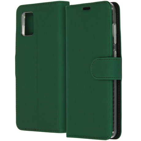 Accezz Wallet Softcase Booktype Samsung Galaxy A31 - Groen (D)