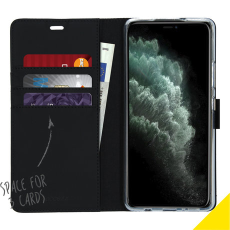 Accezz Wallet Softcase Booktype Samsung Galaxy A42 - Zwart (D)